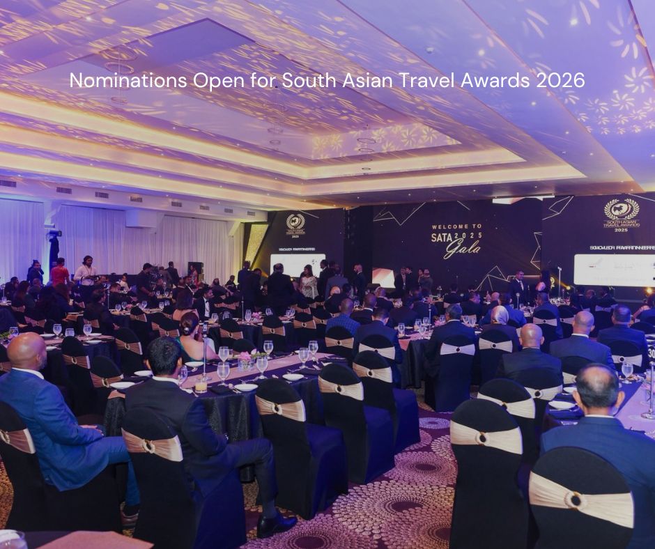 South Asian Travel Awards 2026 Opens for Nomination, Introducing New Individual Excellence Categories