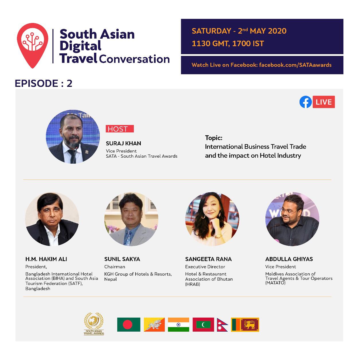 Second Episode of South Asian Digital Travel Conversation to Air On Saturday