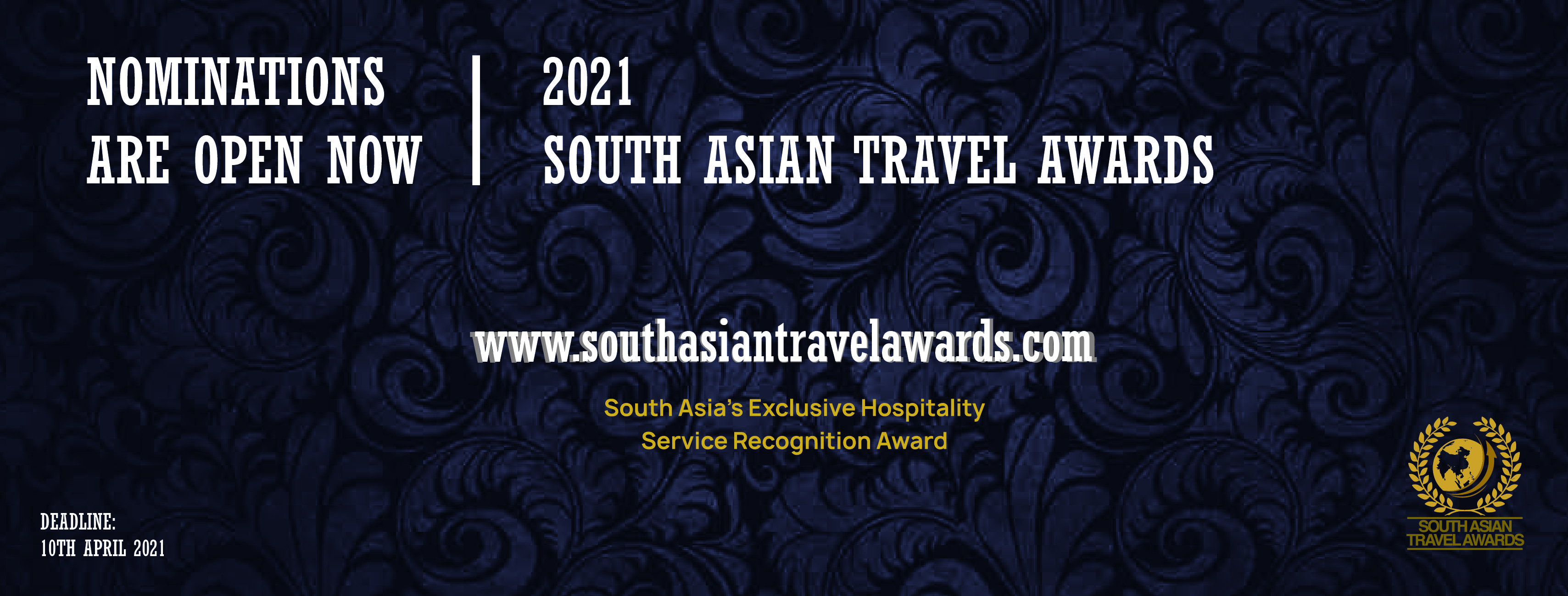SOUTH ASIAN TRAVEL AWARDS OPENS NOMINATIONS FOR 2021